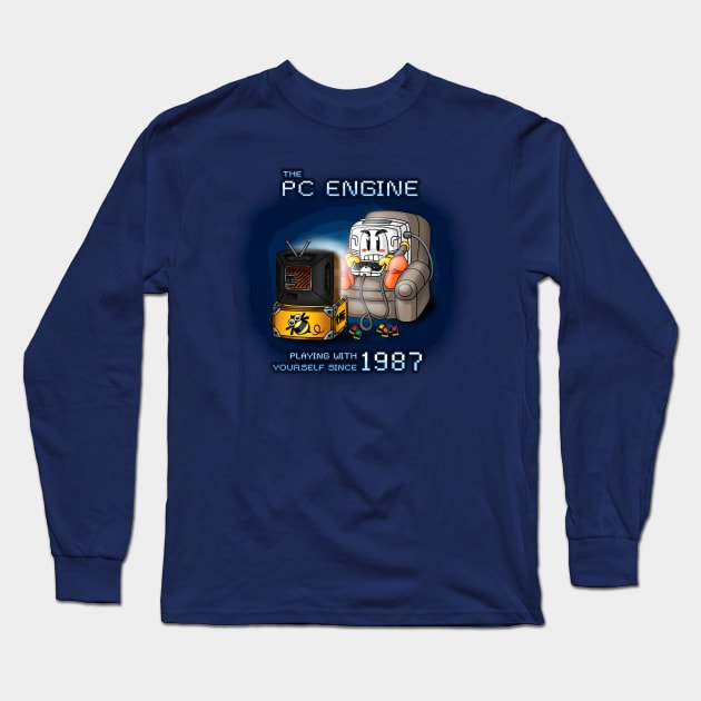 PC Engine. Keeping it Old School Long Sleeve T-Shirt by Sarumaru